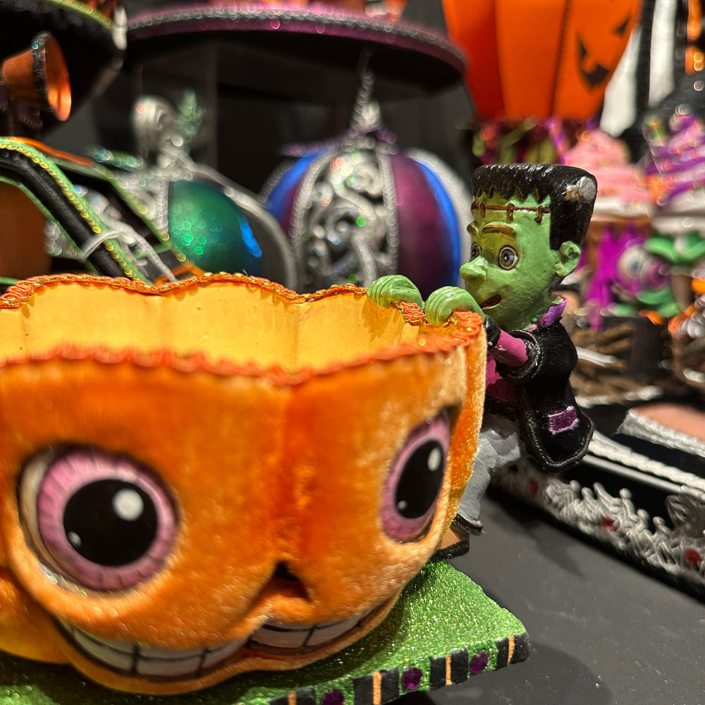 Katherine's Collection Halloween - Ghoulish Gathering - Express Train - 57cm