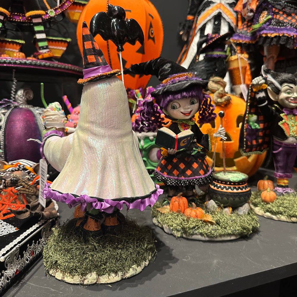 Katherine's Collection Halloween Beeld - Ghoulish Gatherings - 'Shadow the Ghost Girl' - 33cm