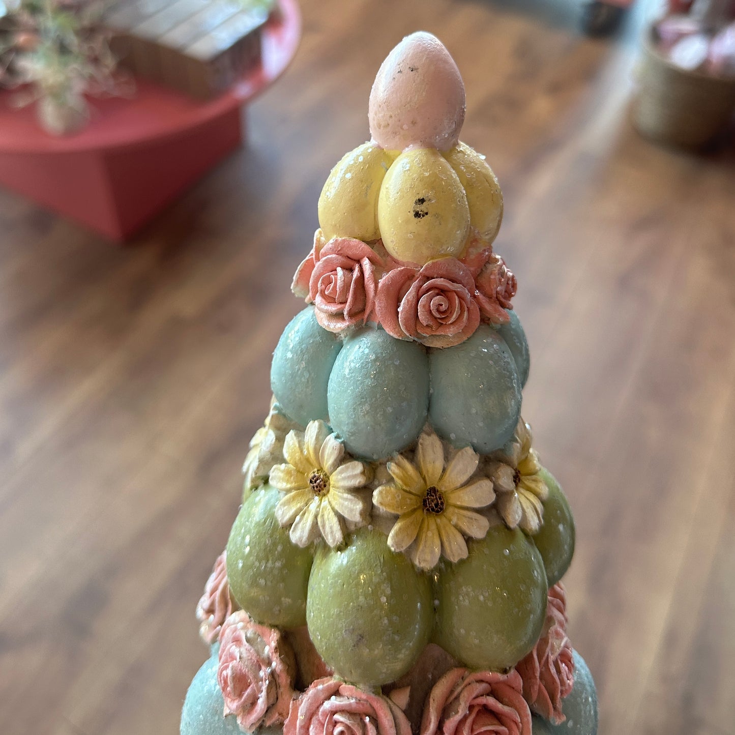 B-grade item - Viv! Christmas Easter Decorations - Easter Egg Tree - pastel - 36cm