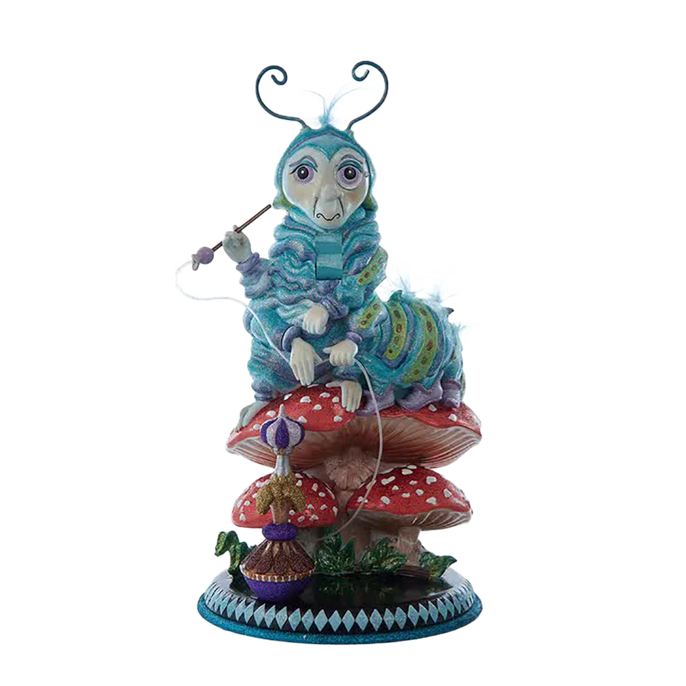 Kurt S. Adler - Hollywood Collection™ Notenkraker - Alice in Wonderland - Caterpillar/Rups - 38cm