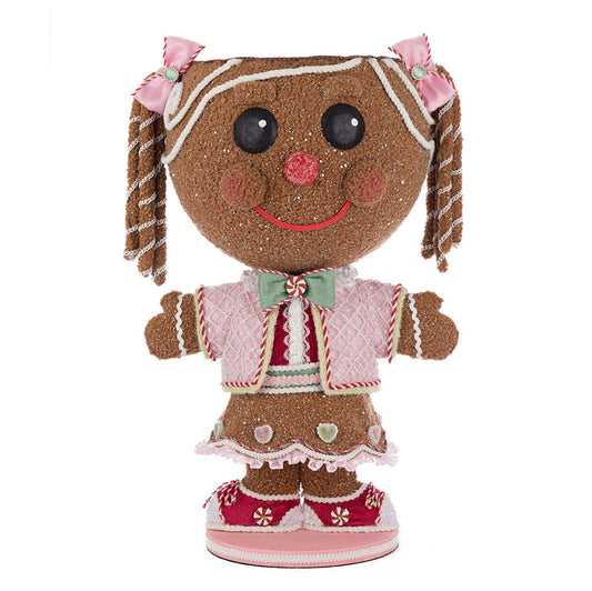 Katherine's Collection Weihnachten - Sweet Delights - Stick E. Sweet Gingerbread Girl Candy Container - 60 cm