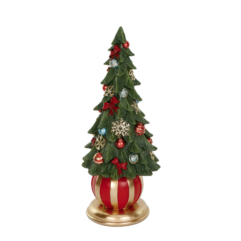Goodwill M&G Kerstbeeld - Christmas Tree in Ball Pot - 38,5cm
