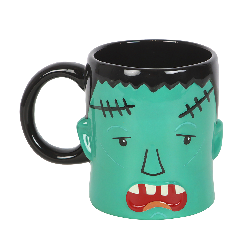 Viv! Christmas Halloween Mug - Frankenstein Monster Head - Ceramic
