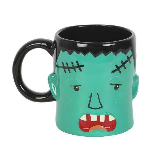 Viv! Christmas Halloween Mug - Frankenstein Monster Head - Ceramic