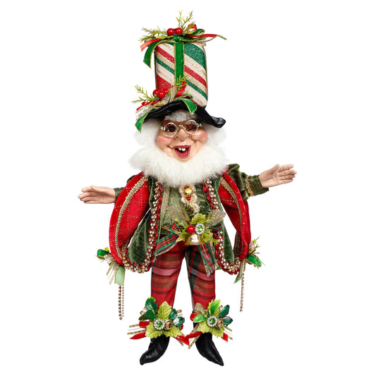 Mark Roberts Kerstbeeld - Small Xmas Present Elf Doll - 36cm