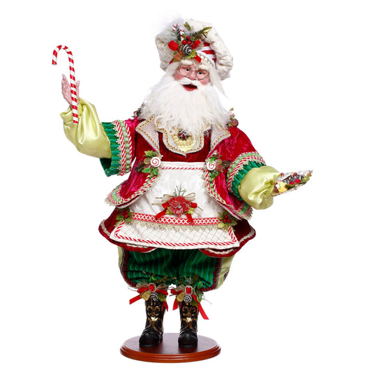 Mark Roberts Weihnachtsfigur - Sweet Shoppe Santa Doll - 64 cm