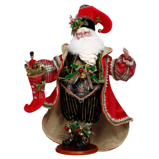 Mark Roberts Weihnachtsfigur - Santa's Stocking Doll - 64 cm