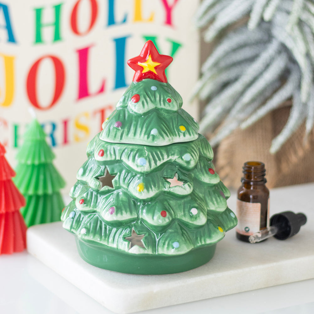 Viv! Christmas Oil Burner - Nostalgic Christmas Tree - Oil & Wax Melt Burner