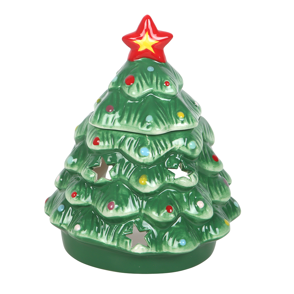 Viv! Christmas Oil Burner - Nostalgic Christmas Tree - Oil & Wax Melt Burner