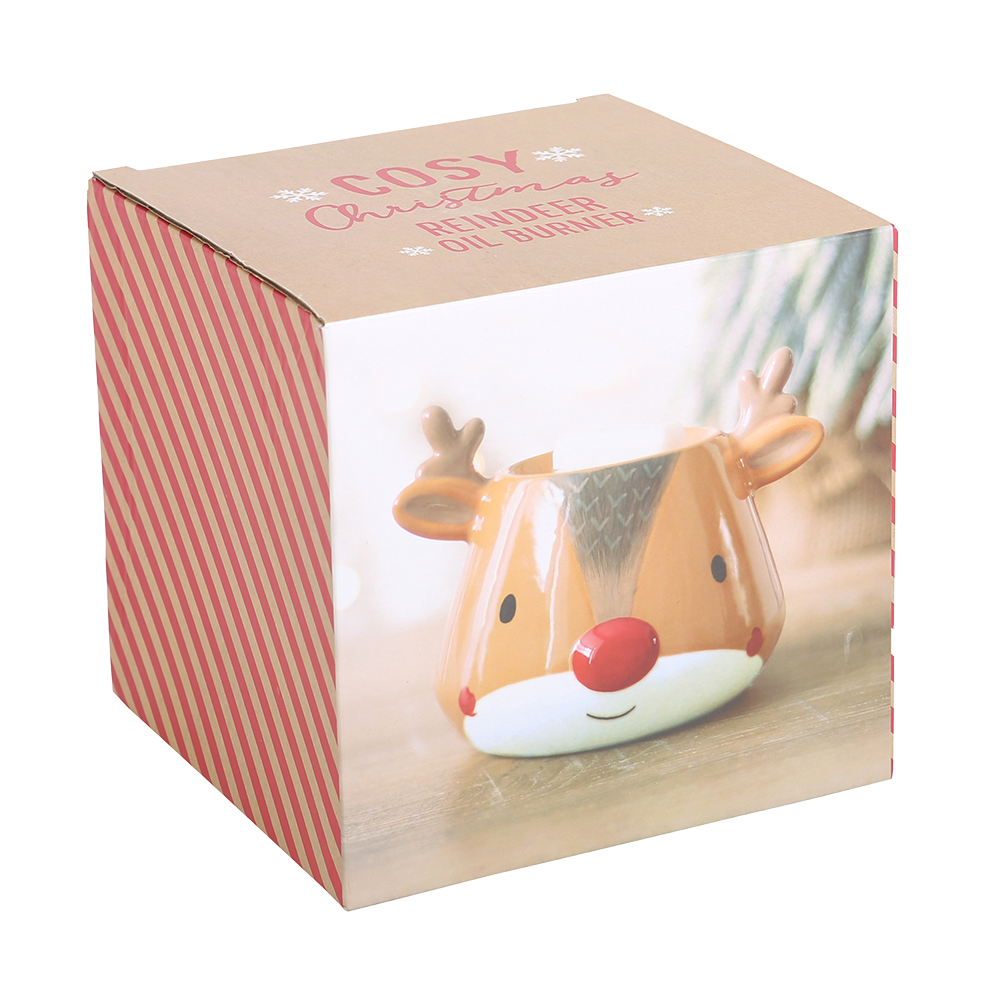 Viv! Christmas Oil Burner - Rudolph the Reindeer - Oil & Wax Melt Burner