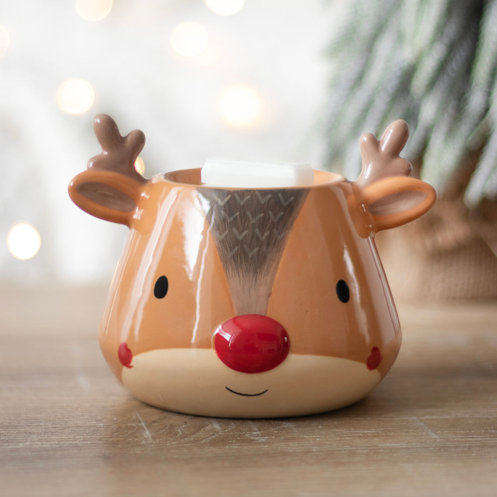 Viv! Christmas Oil Burner - Rudolph the Reindeer - Oil & Wax Melt Burner