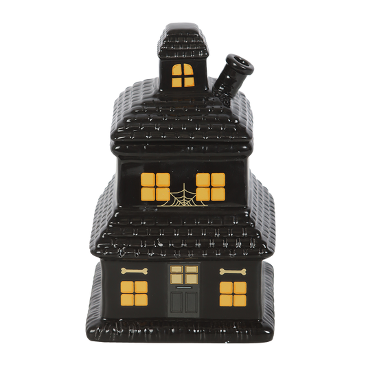 Viv! Christmas Halloween Geurbrander - Zwarte Haunted House - Olie & Wax Melt Brander