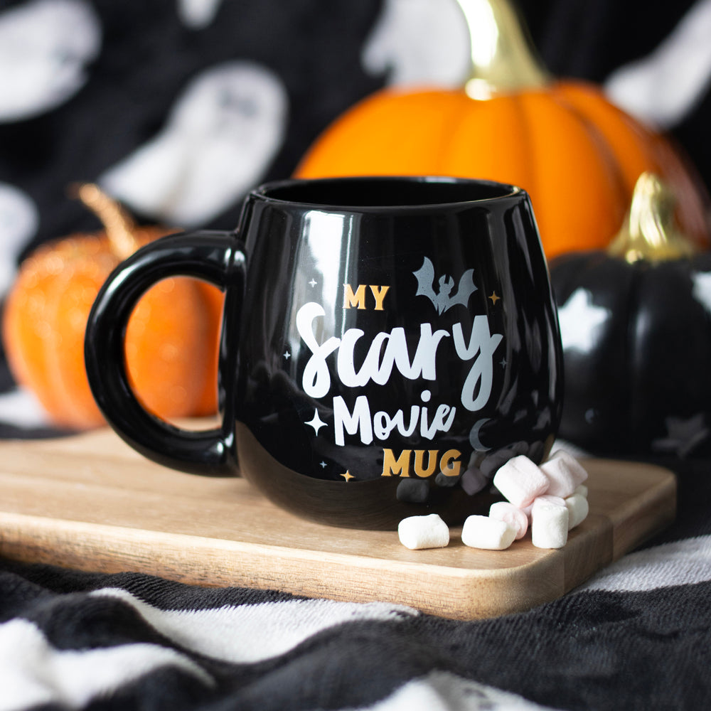 Viv! Christmas Halloween Mok - 'My Scary Movie Mug' - keramiek