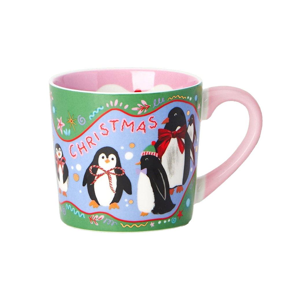 Eleanor Bowmer Christmas Mug - 'Have a Cosy Christmas' Penguin Mug