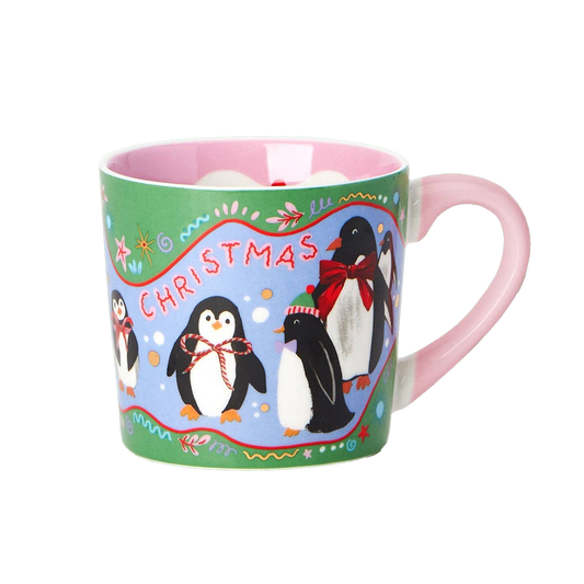 Eleanor Bowmer Kerstmok - 'Have a Cosy Christmas' Pinguïn Mok