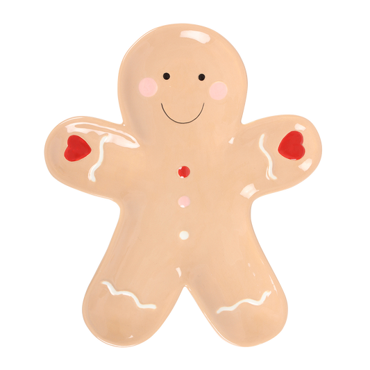 Viv! Christmas Kerstservies - Gingerbread Man Serveer Bord - keramiek