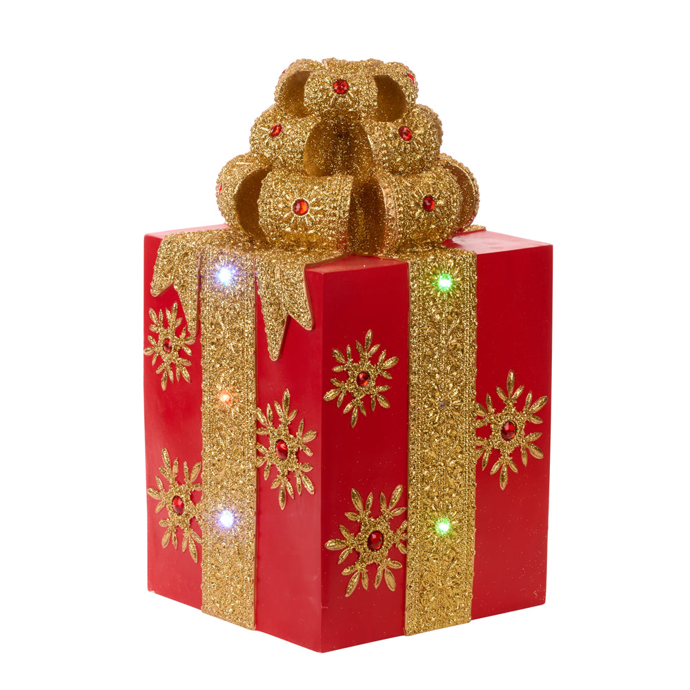 Goodwill M&G Kerstbeeld - LED Jewel Display Gift Box  - 51cm