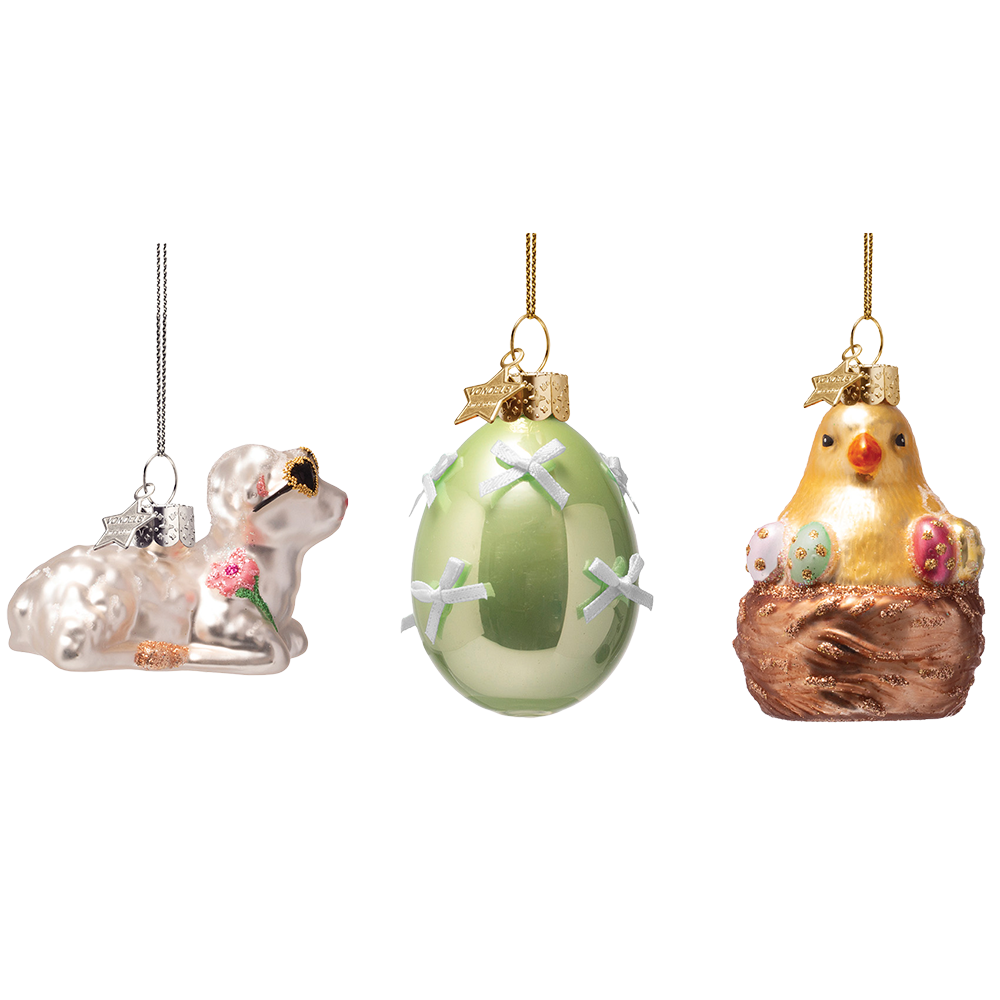 Vondels Easter Decoration Ornament - Spring Sweeties - set of 3
