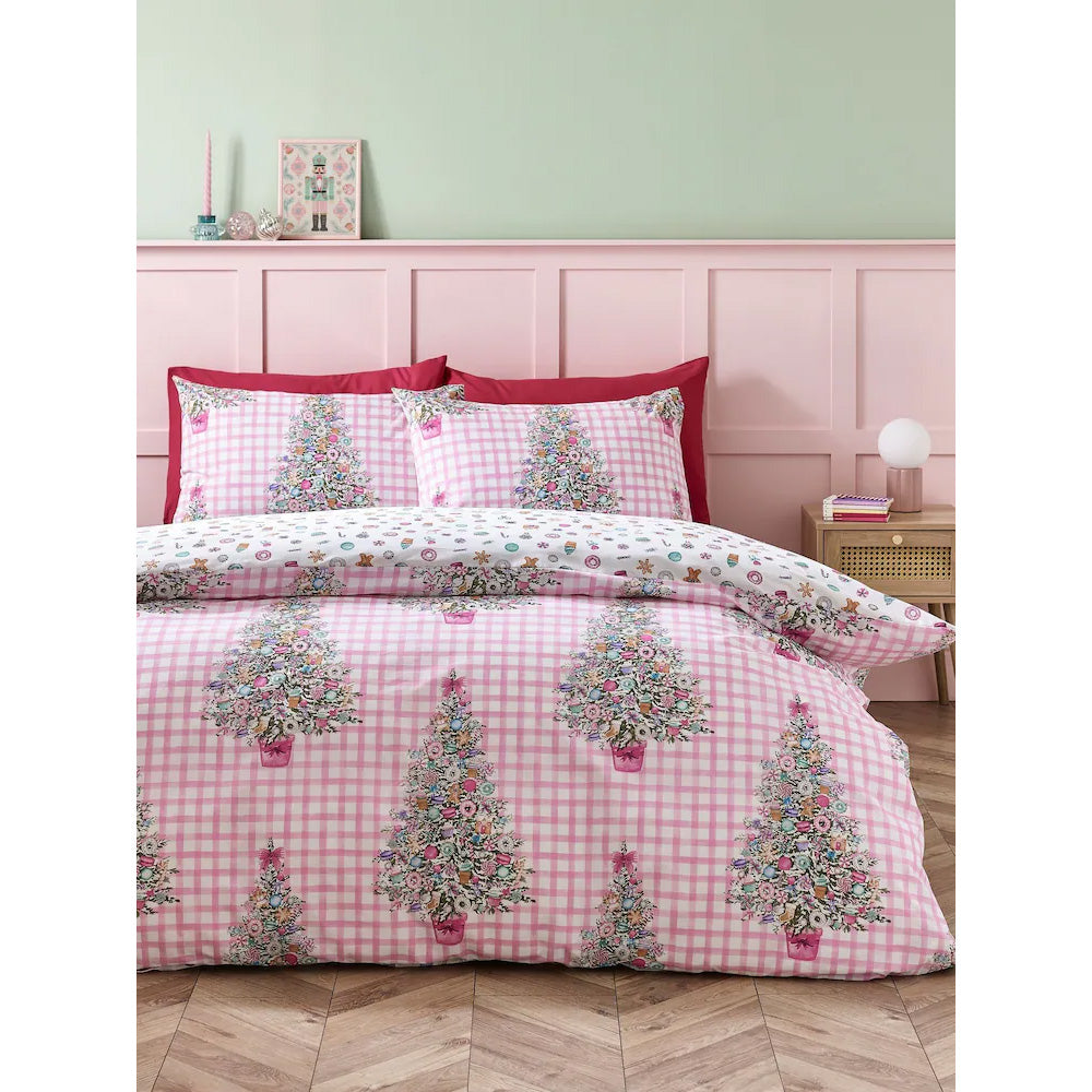 Viv! Christmas Kerst Dekbedovertrek - Sweets & Gingerbread - Reversible | Levering ± 2 weken