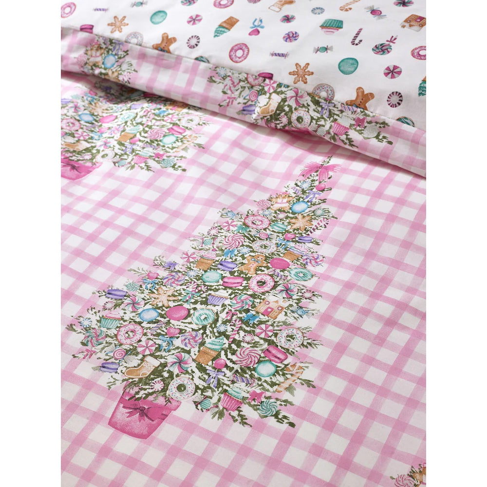 Viv! Christmas Kerst Dekbedovertrek - Sweets & Gingerbread - Reversible | Levering ± 2 weken
