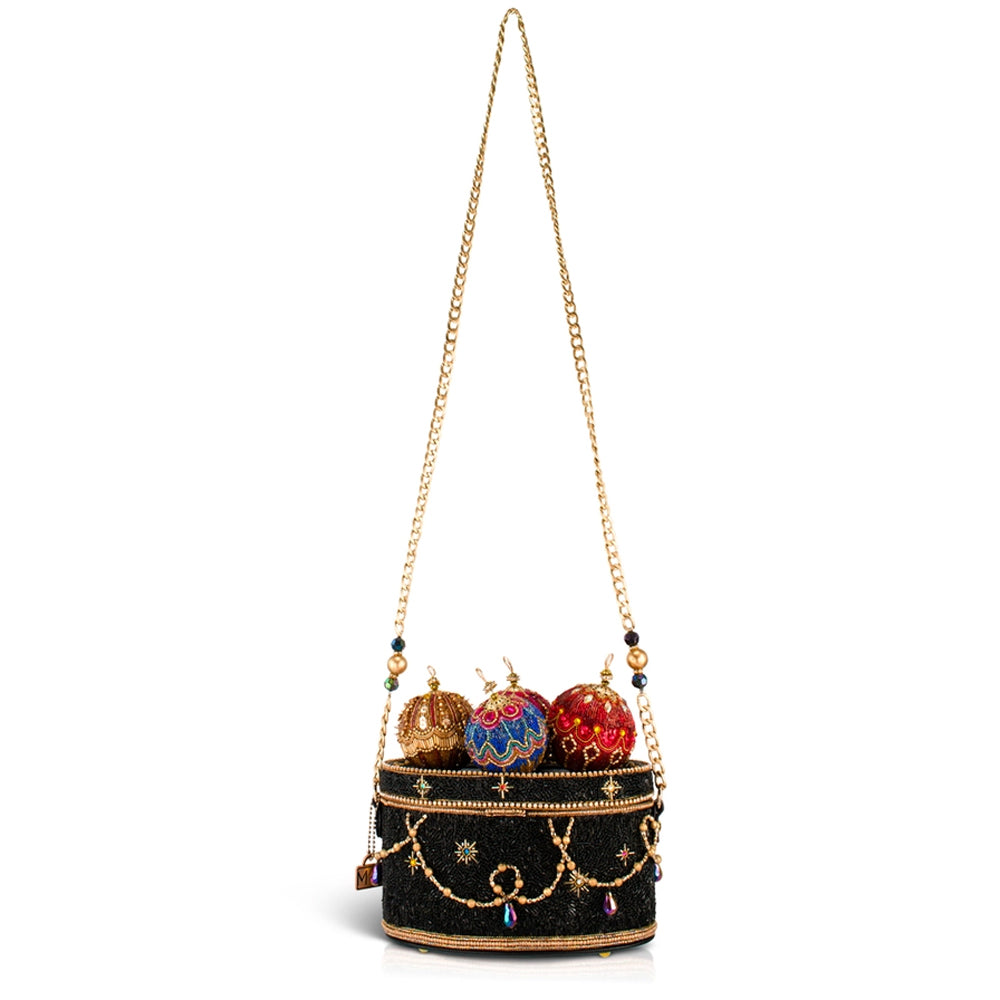 Mary Frances Handmade Christmas Bag - Tree Trimmings Beaded Ornament