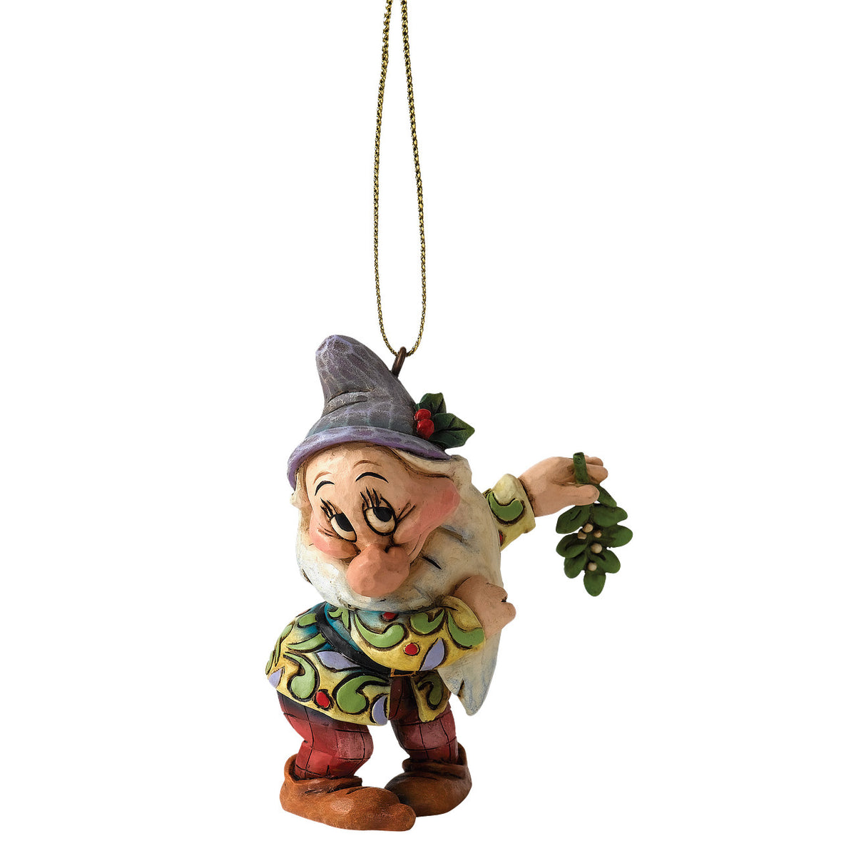 Disney Traditions by Jim Shore Christmas Ornament - Snow White Bashful - 7cm | Delivery ± 3 weeks