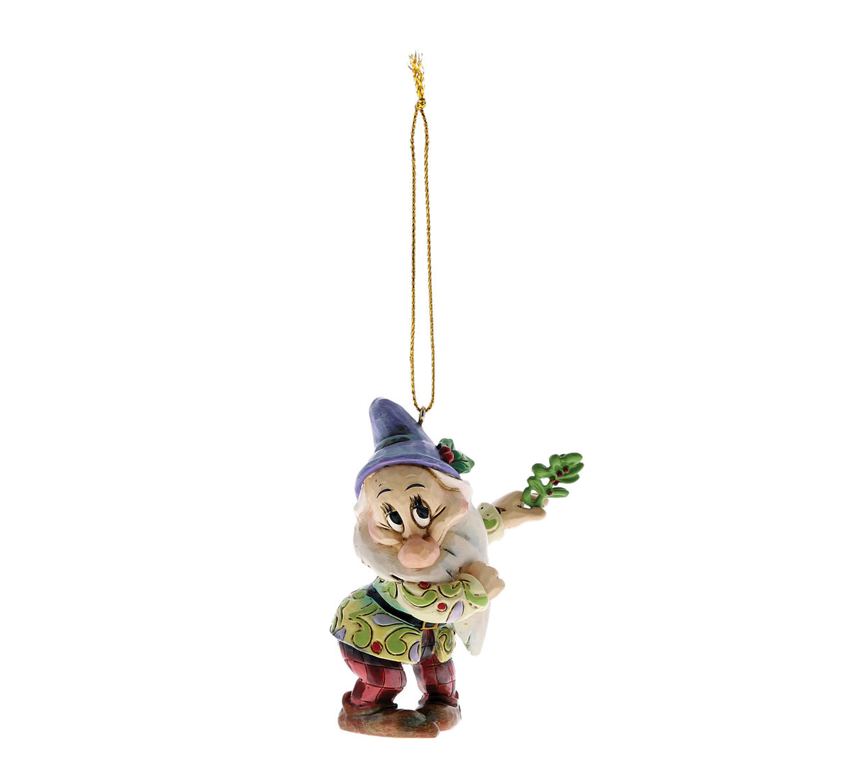 Disney Traditions by Jim Shore Christmas Ornament - Snow White Bashful - 7cm | Delivery ± 3 weeks