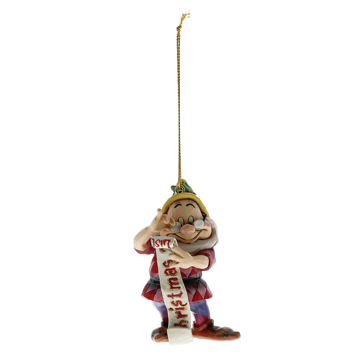 Disney Traditions by Jim Shore Christmas Ornament - Snow White Doc - 7cm | Delivery ± 3 weeks