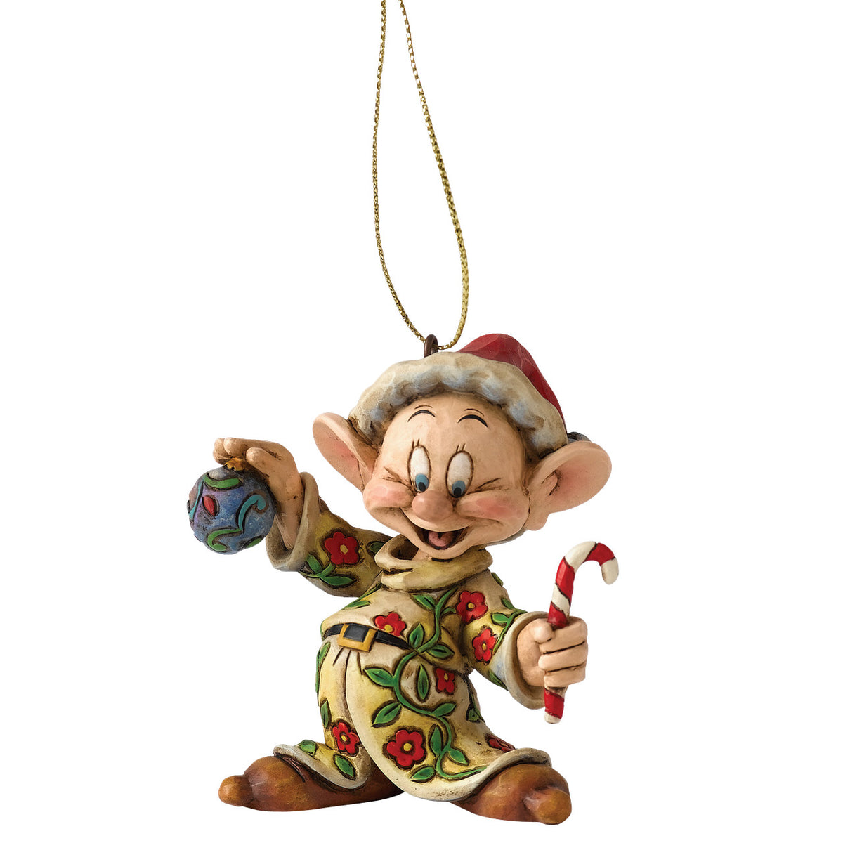 Disney Traditions by Jim Shore Christmas Ornament - Snow White Dopey - 6.5cm | Delivery ± 3 weeks