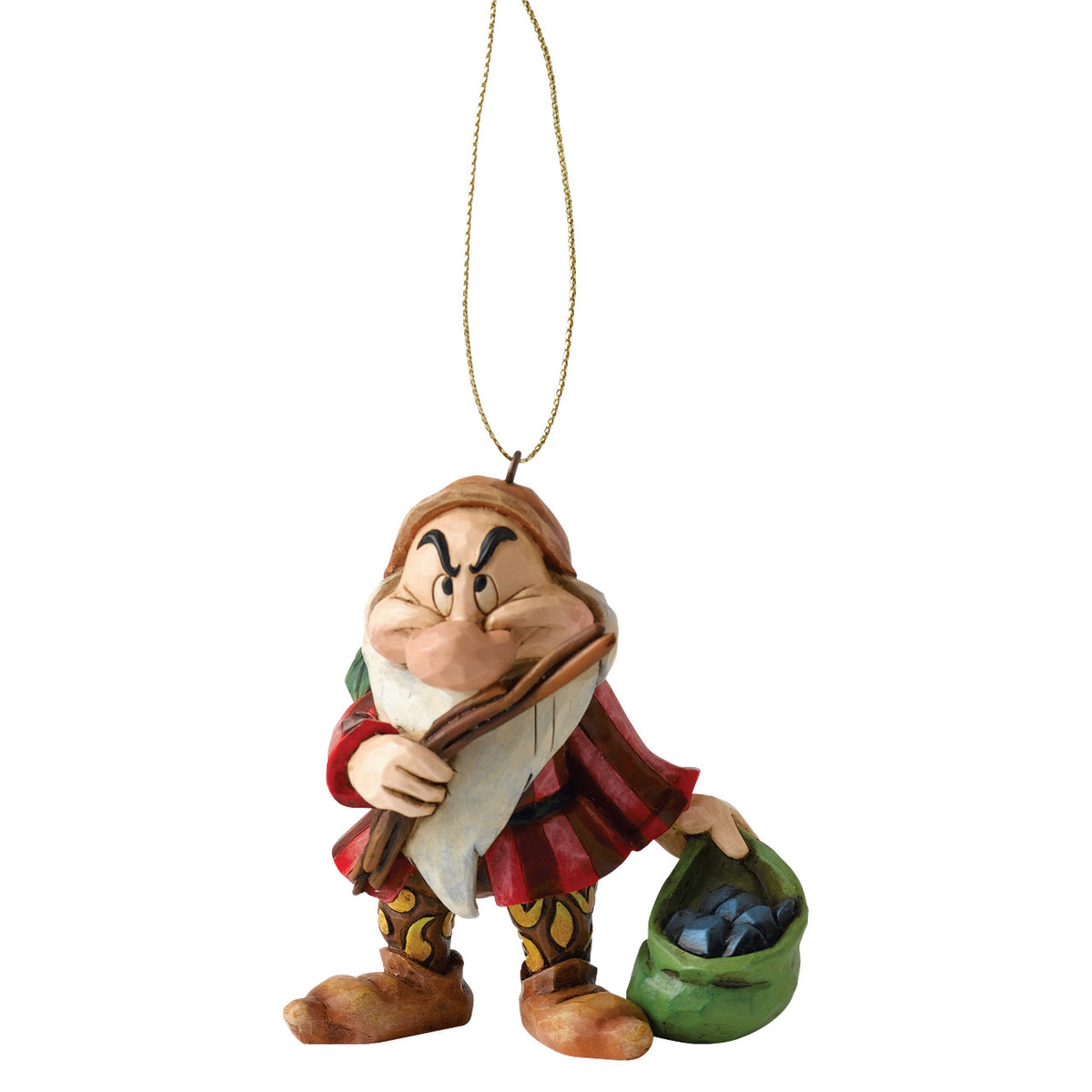 Disney Traditions by Jim Shore Christmas Ornament - Snow White Grumpy - 7cm | Delivery ± 3 weeks