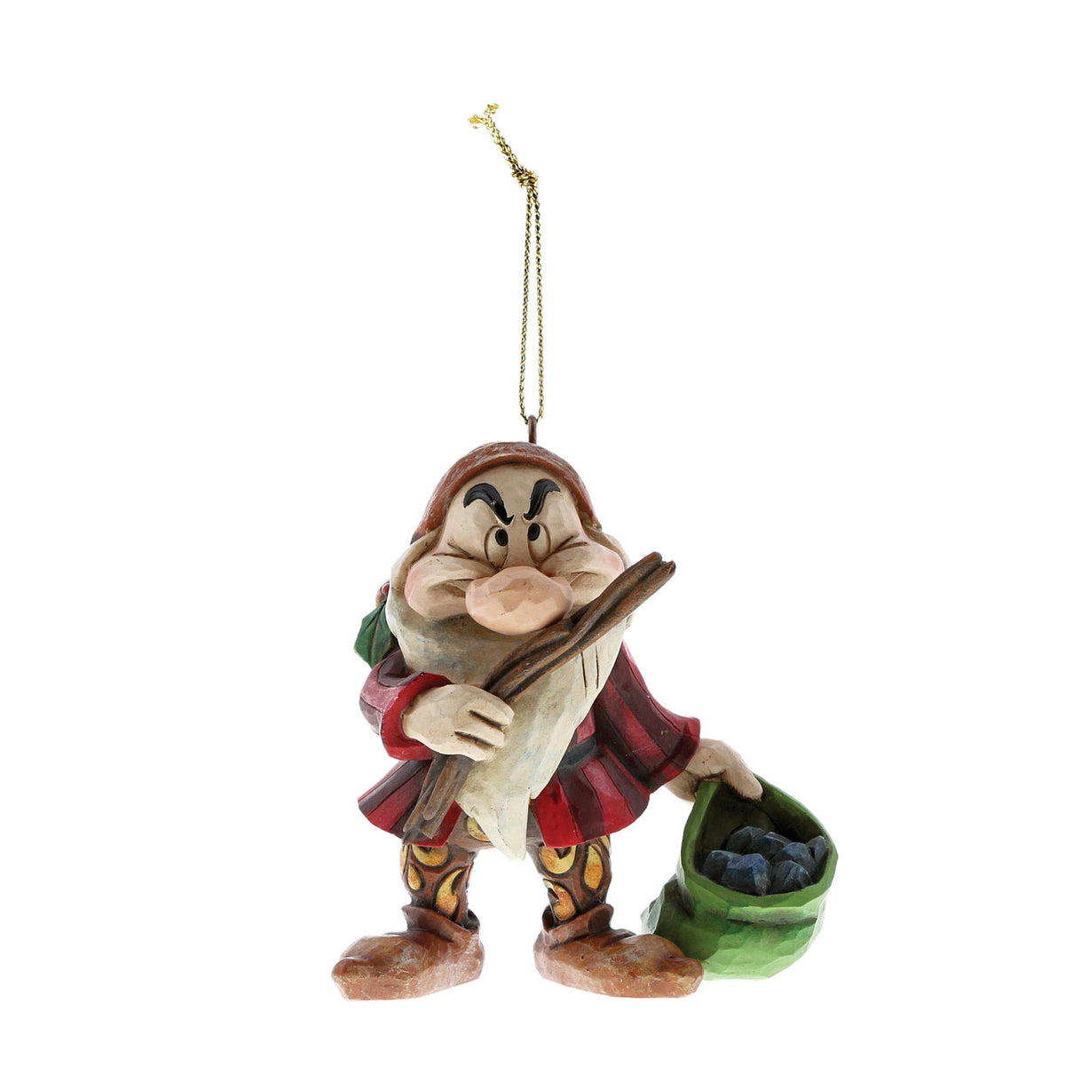 Disney Traditions by Jim Shore Christmas Ornament - Snow White Grumpy - 7cm | Delivery ± 3 weeks