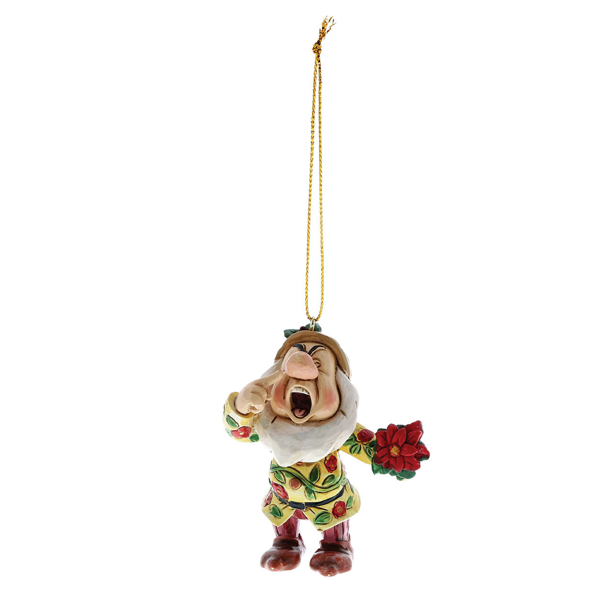 Disney Traditions by Jim Shore Christmas Ornament - Snow White Sneezy - 7cm | Delivery ± 3 weeks