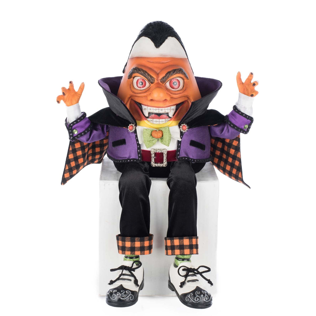 Katherine’s Collection count candy corn ledge sitter – vooraanzicht