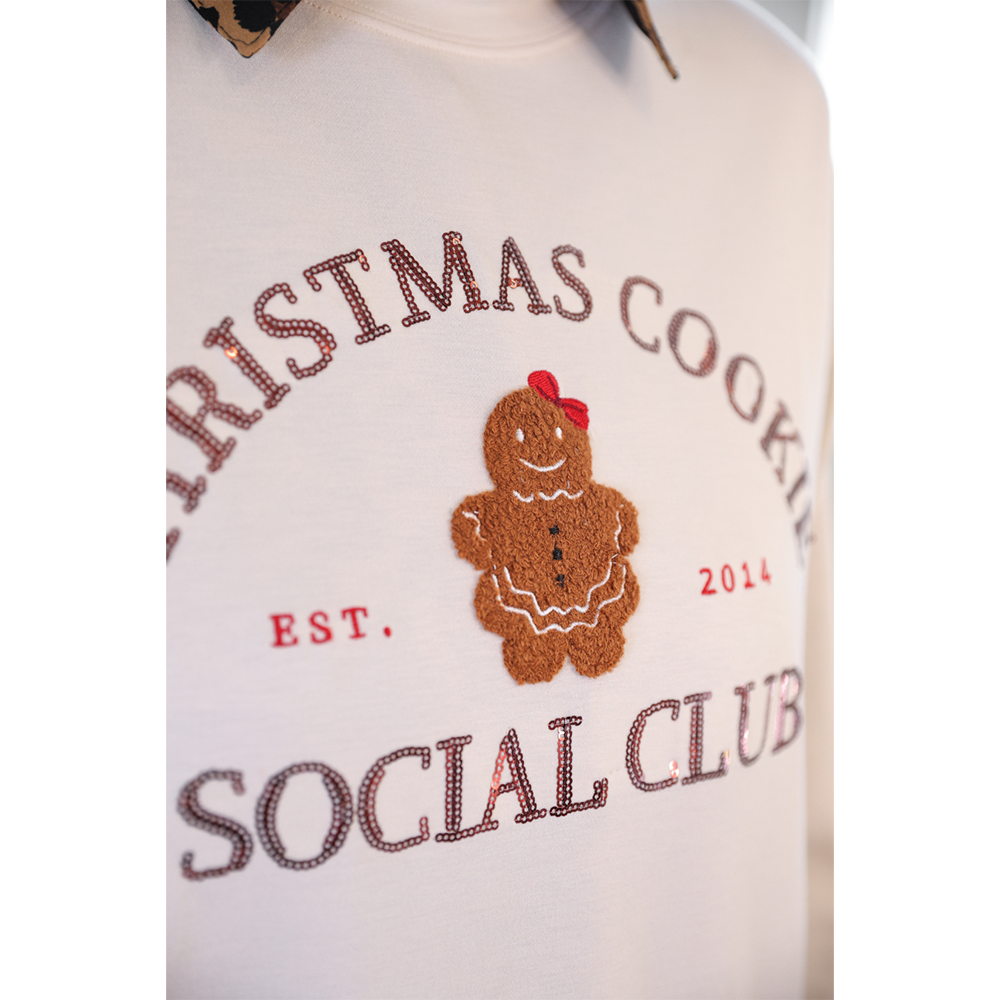 Viv! Christmas Ropa Navideña – Jersey de Navidad Christmas Cookie Social Club