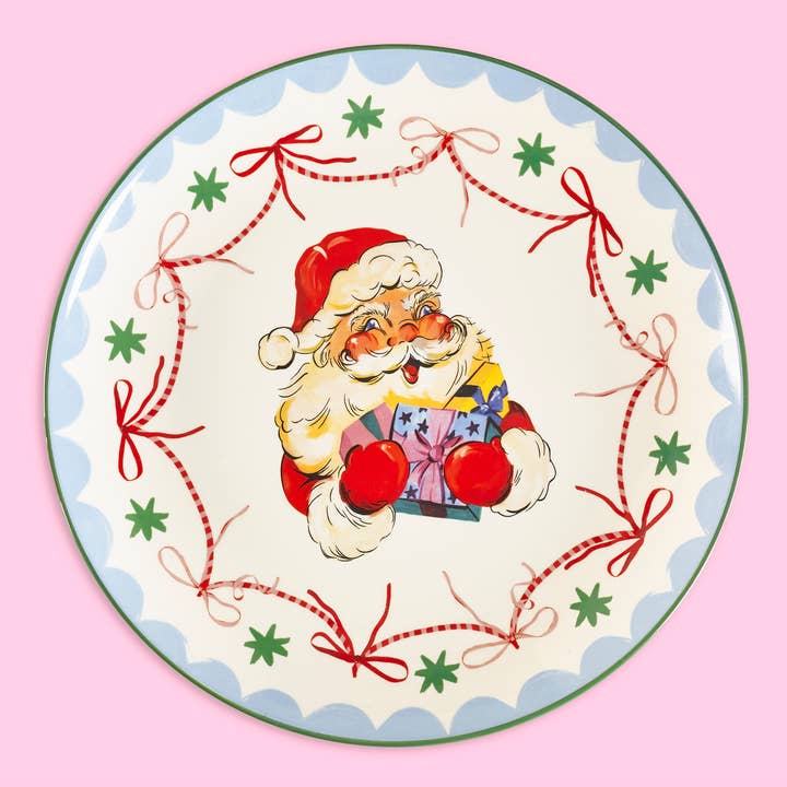 Eleanor Bowmer Kerstservies – Dear Santa dinerbord – 28 cm