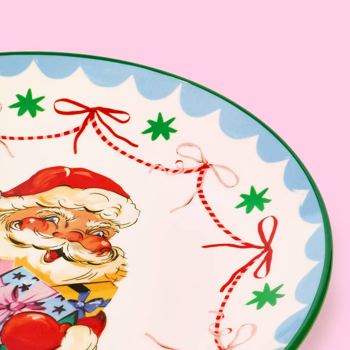 Eleanor Bowmer Kerstservies – Dear Santa dinerbord – 28 cm