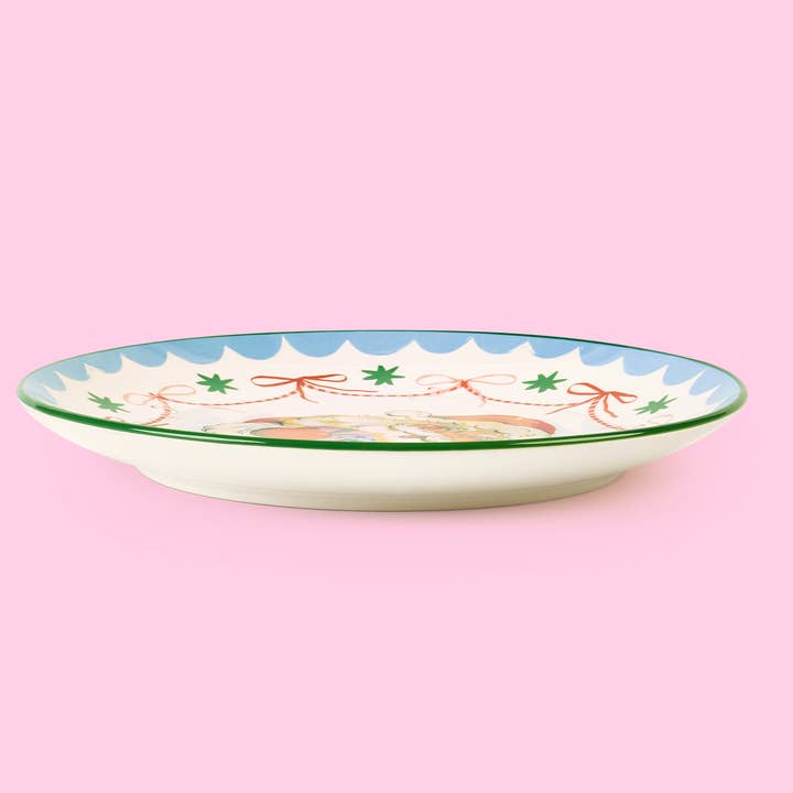 Eleanor Bowmer Kerstservies – Dear Santa dinerbord – 28 cm